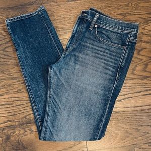 J. Crew - Straight Flex Jean Pants - 33 x 32 - Blue Jeans